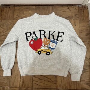 parke NYC limited edition sweatshirt sz S/M